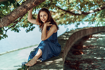 Cute Girl Smiling , girls, model, smiling HD wallpaper