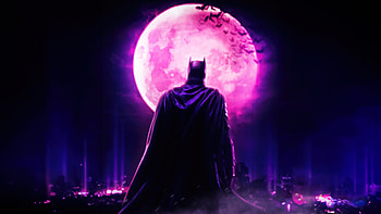 Cyber City Bat, batman, superheroes, artist, artwork, digital-art, artstation HD wallpaper