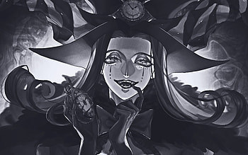 Caster, , monochrome, TYPE-MOON, Fate Grand Order, artwork, manga, Fate Series HD wallpaper