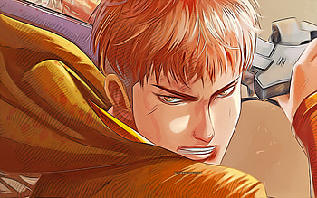 Jean Kirstein, , vector art, Attack on Titan, Jan Kirushutain, Shingeki no Kyojin, Attack on Titan characters, manga, Jean Kirstein Attack on Titan HD wallpaper