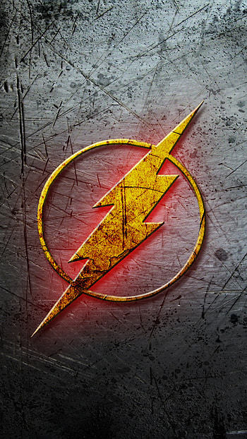 Flash Bolt | Comic Flash Emblem | Speed Force BG, Comic, Flash HD phone wallpaper