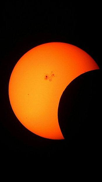 Solar eclipse, Android HD phone wallpaper
