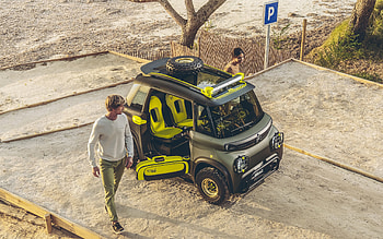 2022, Citroen My Ami Buggy, , top view, exterior, compact electric cars, electric crossover, french cars, Citroen HD wallpaper