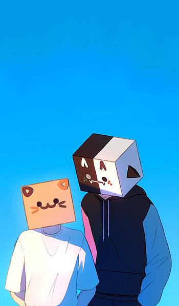 Rambo, sky, DSMP, art, Ramboo, Dream SMP, Minecraft HD phone wallpaper