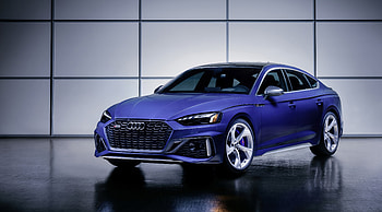 Luxury car, Blue Audi RS5 HD wallpaper