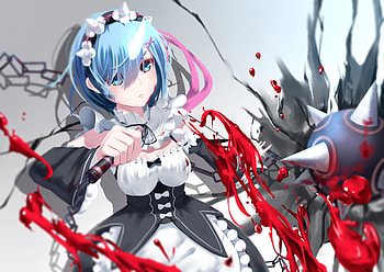 Rem (Re:zero), Anime, Re:zero Starting Life In Another World HD wallpaper