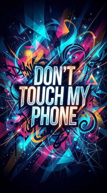 Dont touch my HD phone wallpaper