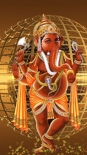 Shri Ganesh, Beautiful Background HD phone wallpaper