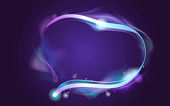 Abstract, Shine, Light, Lines, Neon, Heart HD wallpaper