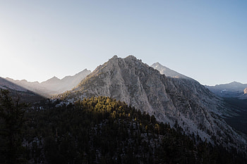 Nature, Trees, Sky, Mountain, Vertex, Top, Forest HD wallpaper