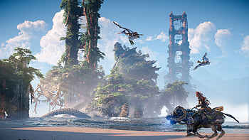 Horizon Forbidden West Beach HD wallpaper