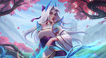 Spirit Blossom Ashe, Ashe (League Of Legends), video game, League Of Legends HD wallpaper