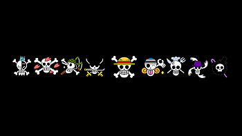 One Piece Pirates Logo / and Mobile Background, One Piece Simple HD wallpaper