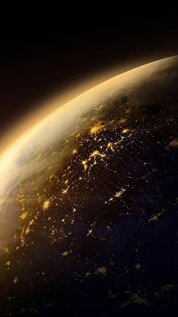 Black Earth , , Dark aesthetic, Captivating landscapes HD phone wallpaper
