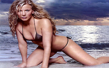 Model, sexy, hot, bikini HD wallpaper