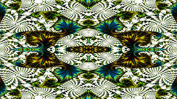 Trippy Psychedelic Fractal, trippy, psychedelic, aesthetic, Abstract, fractal HD wallpaper