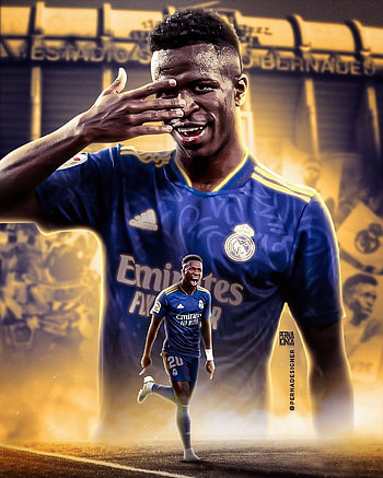 Vinicius JR, sports uniform, flash graphy HD phone wallpaper