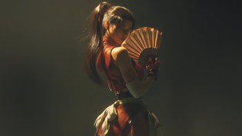 Chizuru Kagura King Of Fighter, the-king-of-fighters, games, video-games, artwork, art, digital-art, ai HD wallpaper