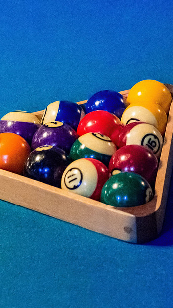 Billiards Balls Set, billiards balls, balls HD phone wallpaper