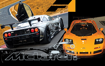 F1, car, mclaren, yellow HD wallpaper