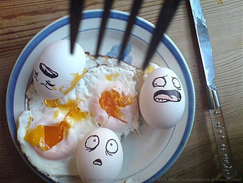 Eggs fear death, yolk, omlette, Eggs, muttai HD wallpaper