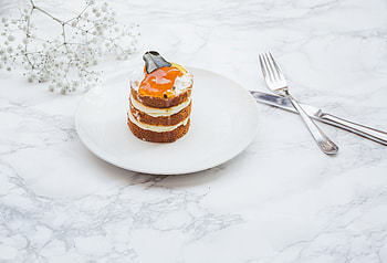 Food, Desert, Cake, Cream, Biscuit, Sponge Cake HD wallpaper