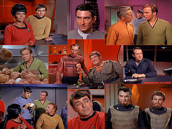 The Trouble With Tribbles Collage, tribbles, classic trek, tos, star trek HD wallpaper