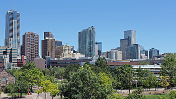 Denver Skyline, Travels, Resolving homelessness, Denvers perfect 10 HD wallpaper