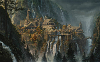 Rivendell, The Lord of the Rings HD wallpaper