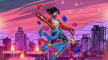 Pavitr Prabhakar Spiderman , spiderman, superheroes, artwork, artist, digital-art HD wallpaper