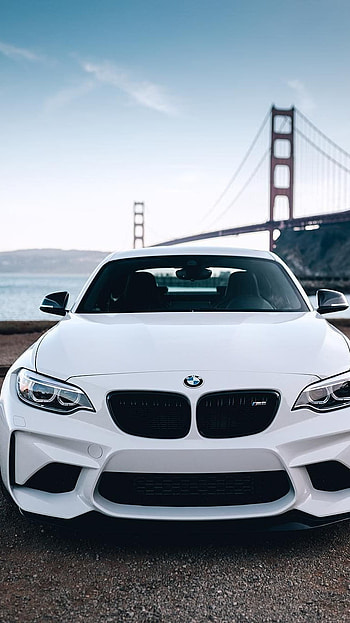 Bmw, White Car HD phone wallpaper