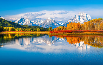 Rocky Mountains, Mountains, Snow, Rocky, River HD wallpaper