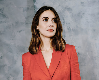 Alison Brie, beautiful, actress, 2020 HD wallpaper