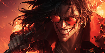 Alucard from Hellsing -, Anime, Hellsing, Alucard (Hellsing) HD wallpaper