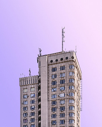 Sky, Architecture, Building, Miscellanea, Miscellaneous, Facade, Modern, Up To Date HD phone wallpaper