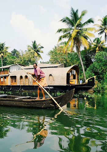 Beautiful state of Kerala, Lush surroundings, Serene ambiance, Travel paradise HD phone wallpaper