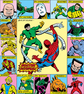 Spider-Man Villains, Marvel comics, Spiderman comics HD phone wallpaper