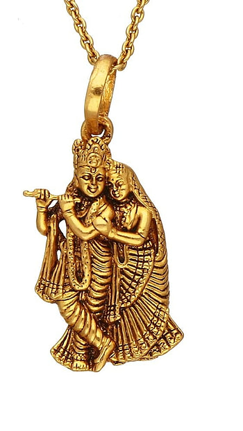 Radha Krishna , Beautiful Locket HD phone wallpaper