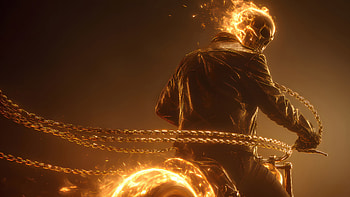 Ghost Rider The Vengeance Personified, ghost-rider, superheroes, artwork, art, digital-art, ai HD wallpaper