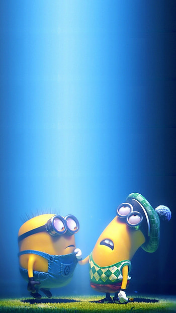 2014 Halloween minions 6 plus - blue sky, Despicable Me HD phone wallpaper