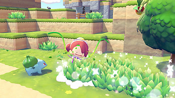 Pokopia — Bulbasaur's Sparkling Meadow, Pokemon, Pokemon Pokopia HD wallpaper