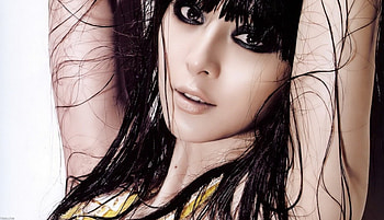 Fan Bingbing, white, black, model, asian, brunette, girl, oriental, actress, beauty, woman, yellow HD wallpaper