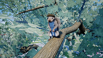 Squirrel with a Gun : A Playful Adventure Awaits!, video game, Squirrel with a Gun HD wallpaper