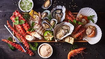 Top seafood backgrounds, Seafood delicacies, Fresh seafood, Seafood dish HD wallpaper