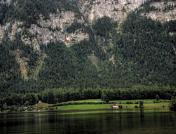 Hallstttersee, salzburg, austria HD wallpaper
