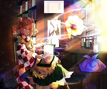 Kosuzu Motoori, Kosuzu Motoori, Anime, Touhou HD wallpaper