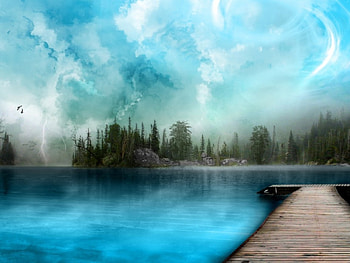 No more rain, rain, 3d HD wallpaper
