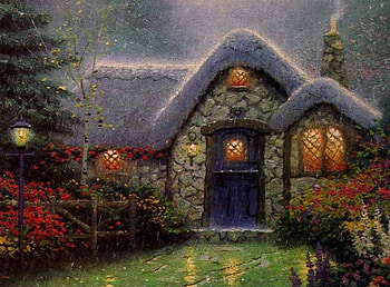 wakade26, grass, cottage, nature, home HD wallpaper