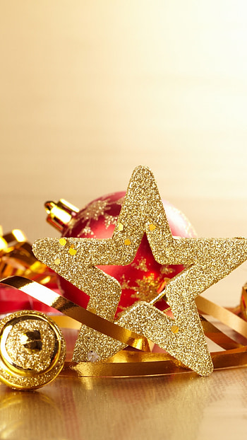 Christmas and New Year , Festive decoration, Holiday vibes, Glittering celebration HD phone wallpaper