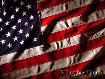 E. PLURIBUS UNUM, proud, memorial day, flag, stars and stripes, american, pride, july 4th, america, veterans day HD wallpaper